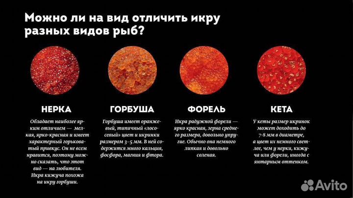 Икра красная Кеты Горбуши Нерки 3 вида Премиум