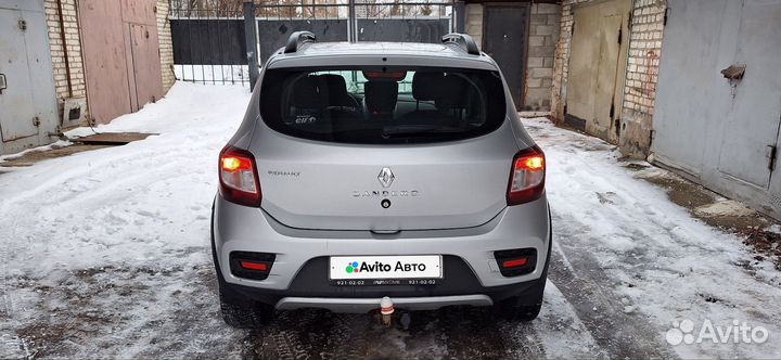 Renault Sandero Stepway 1.6 МТ, 2016, 135 600 км