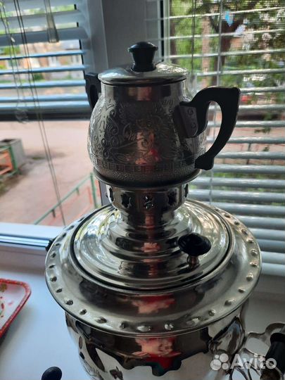 Тульский Самовар и сахарница,ссср,1985год,на 3л