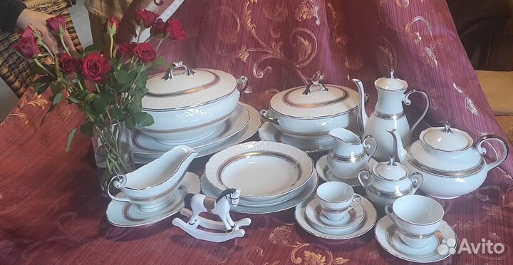 Сервиз 3в1 столово-чайно-кофейный Португалия Spal