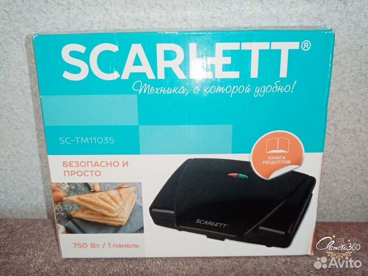 Новый сэндвич-тостер Scarlett Sc-tm11035 Быстро