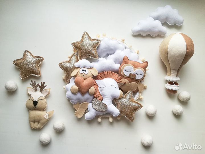 Мобиль ручной работы новый