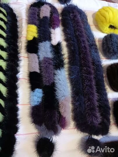 Ободок меховой