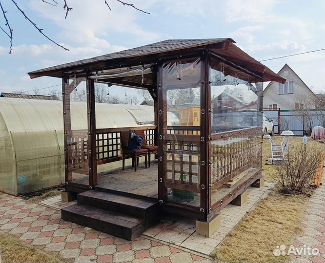 Мягкие окна на веранду