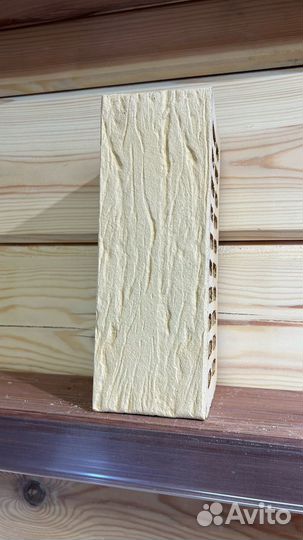 Кирпич Облицовочный Полуторный Слон.кость Рустик