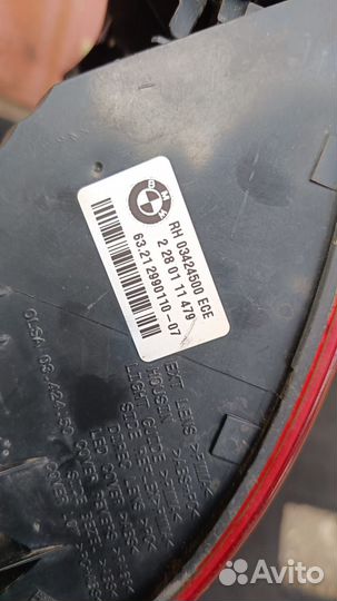 Фонари бмв х1 е84