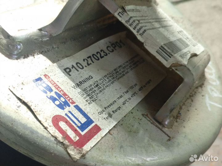 Пневмоподушка iveco стралис