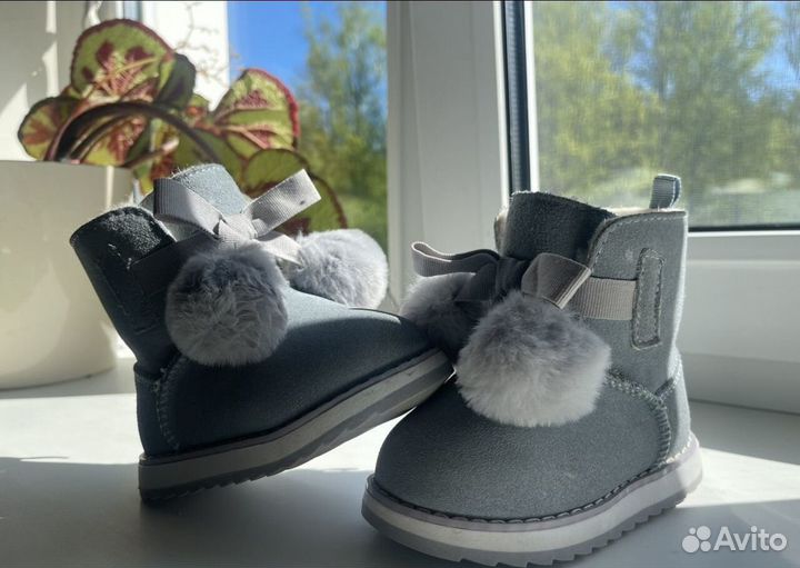 Ботинки зимние для девочки 20 размер