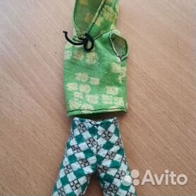 Ночнушка для кукол. How to make a nightie for a doll.