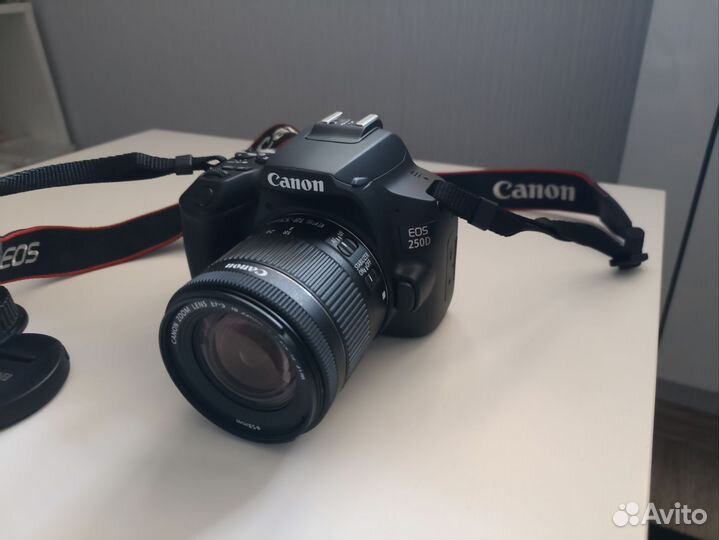 Зеркальный фотоаппарат canon eos 250d
