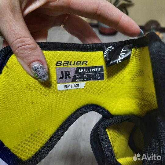 Налокотники хоккейные jr Рост 140-150см