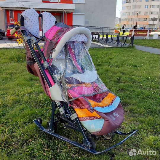 Коляска санки Ника 7 - 3