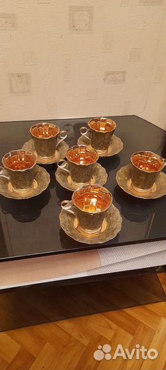 Набор кофейных чашек фарфор СССР
