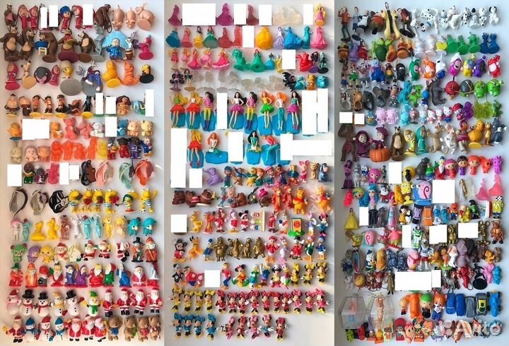 Игрушки некиндер единицы серии