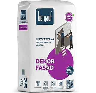 Штукатурка декоративная Bergauf dekor fasad 25 кг