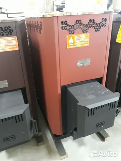 Печь банная на угле Кузбасс