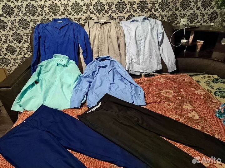 Мужские рубашки штаны пакетом
