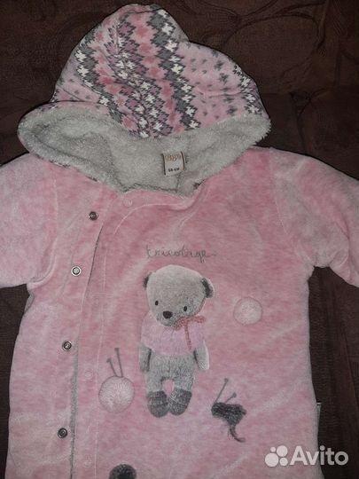 Детские тёплые комбинезоны