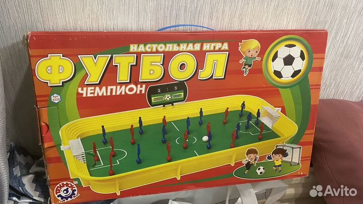 Игра настольная футбол чемпион