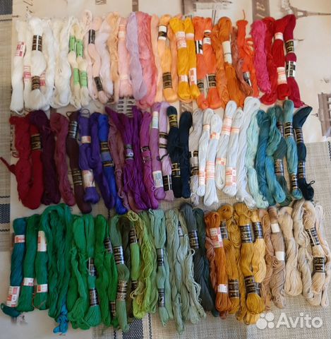 Нитки мулине