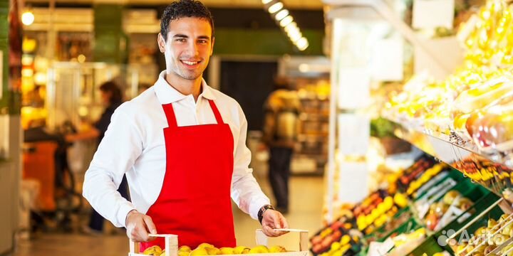 Сотрудник торгового зала с ежедневной оплатой