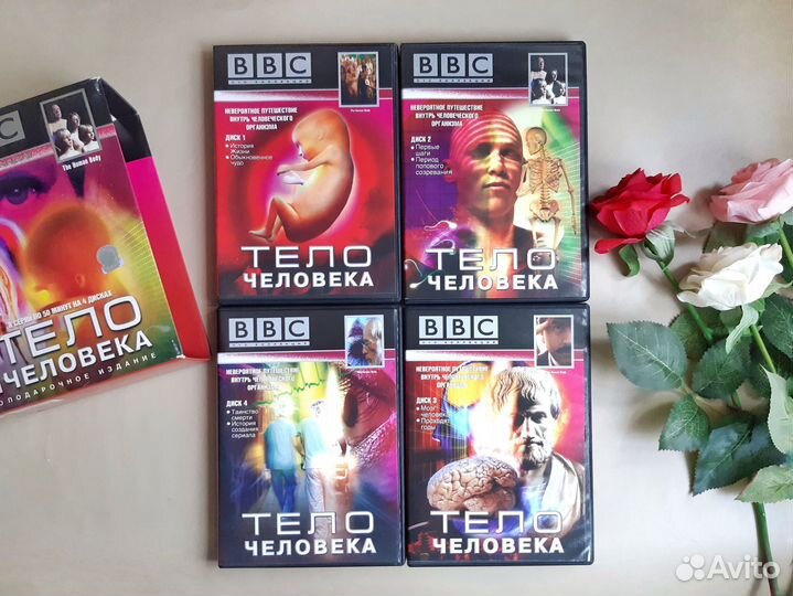 DVD диски Тело человека фильм сериал BBC