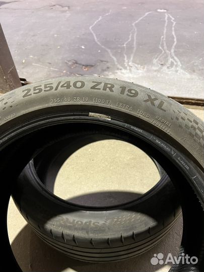 Continental SportContact 7 255/40 R19 100Y