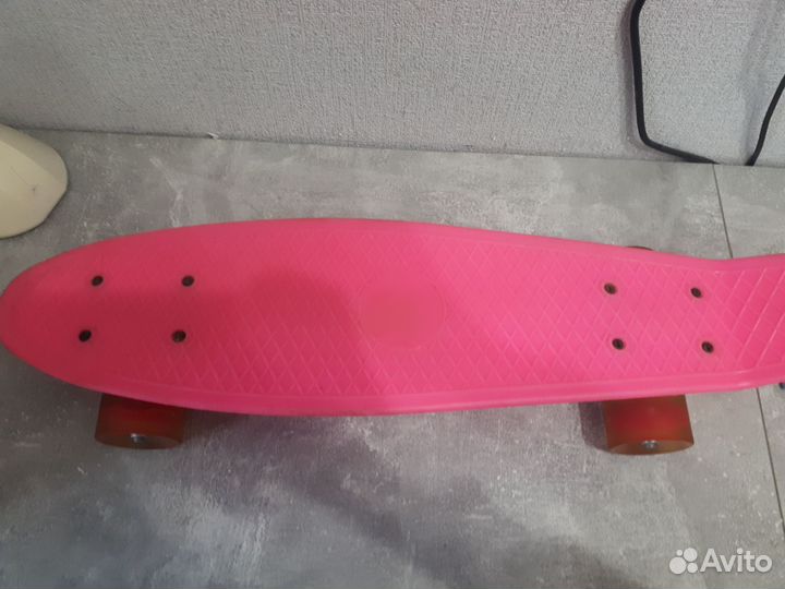 Пенни борд с светящимися колёсами