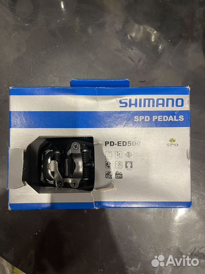 Контактные педали shimano PD-ED500