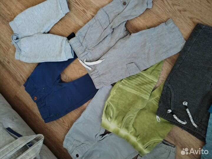 Брендовые вещи пакетом на мальчика от0 до9 месяцев