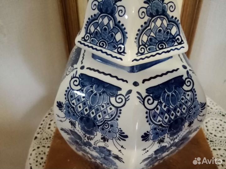 Ваза - чайница, Дельфт Голландия