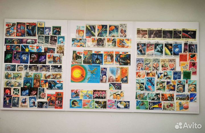 Набор марок СССР тематика космоса