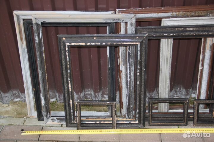 Рамка рамы старинные рама фоторамка багет 28 штук