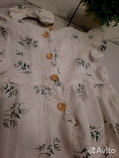 Боди для девочки Le&Mo 80