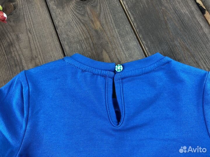 Футболка для девочки нарядная Италия