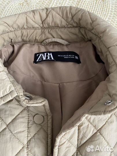 Куртка плащ zara