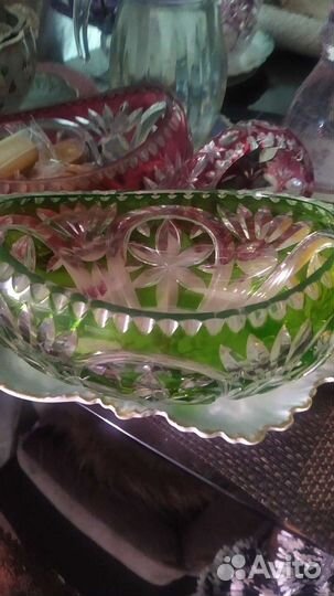 Ладья накладной хрусталь Германия