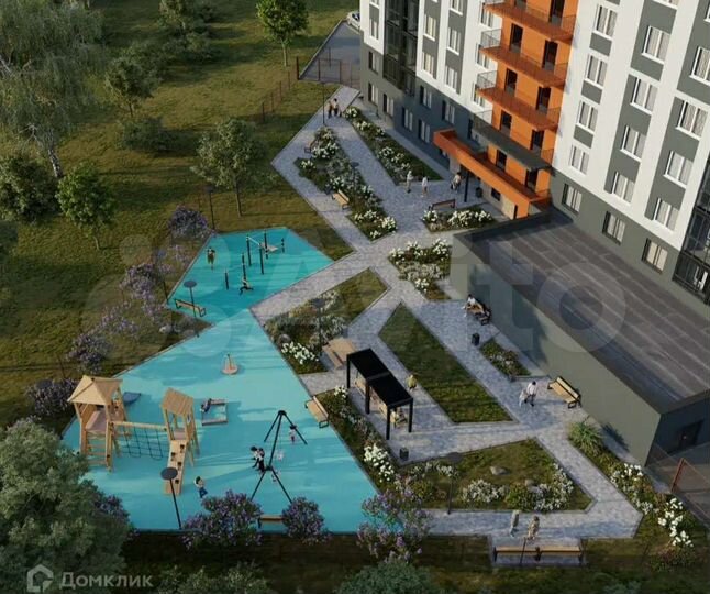 1-к. квартира, 31,1 м², 4/20 эт.