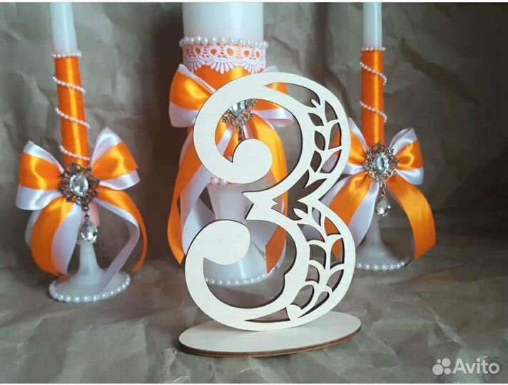 Цифры на стол, нумерация столов