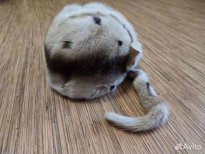 Шапка норковая женская