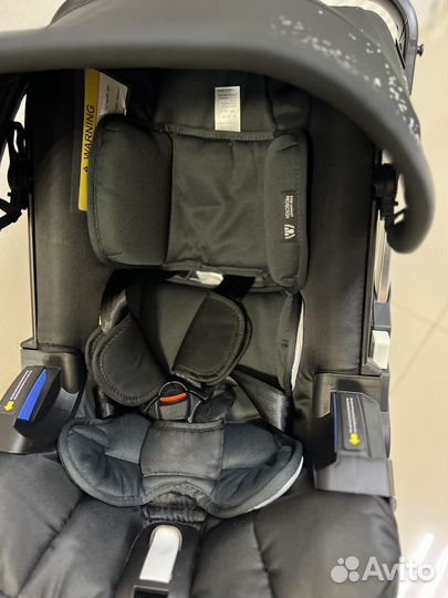 Новая коляска автолюлька 4в1 darex s800 серебр