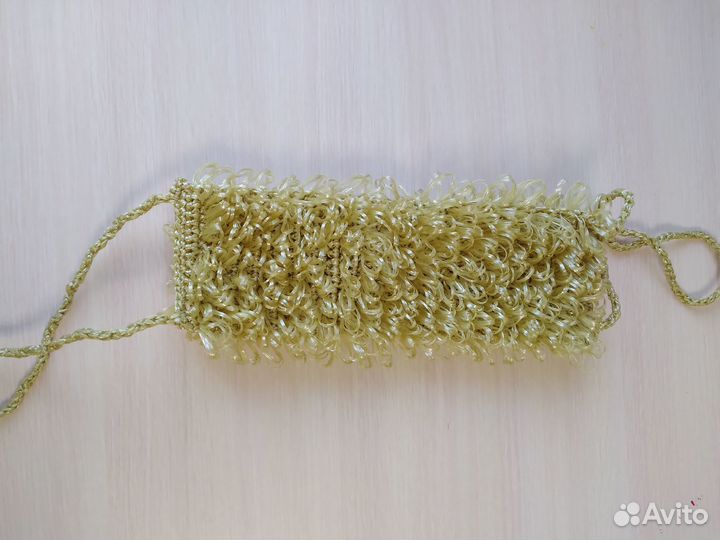 Мочалка ручной работы