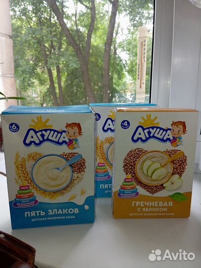 Детские каши агуша