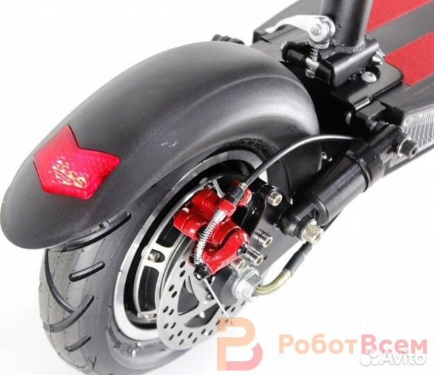 Крыло заднее на Электросамокат Kugoo M4 в сборе