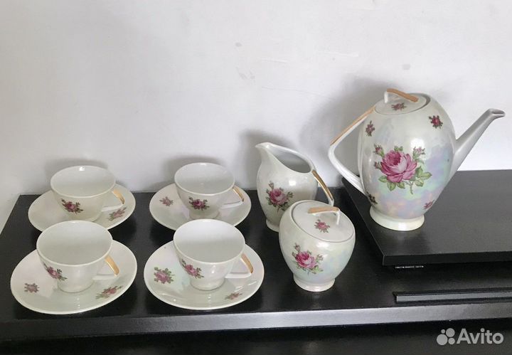 Сервиз кофейный Германия,фарфор 1950 годы