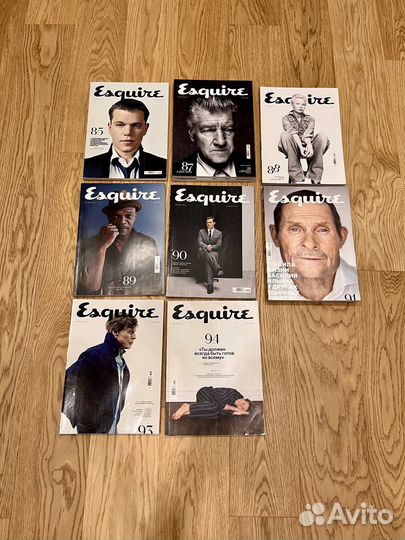 Журналы Esquire 2010 – 2016 год