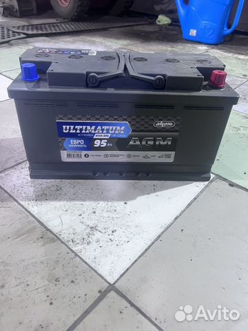 Аккумулятор 95 ah agm bmw