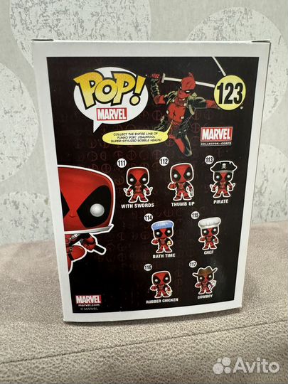 Funko pop Deadpool 123