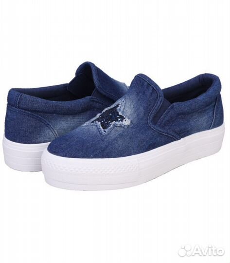 Слипоны новые 38р