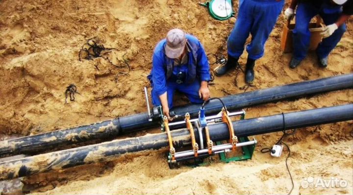 Установка труб любых типов и назначений